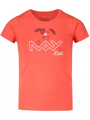 Dětské triko NAX LIEVRO KTSU387 ORANŽOVÁ
