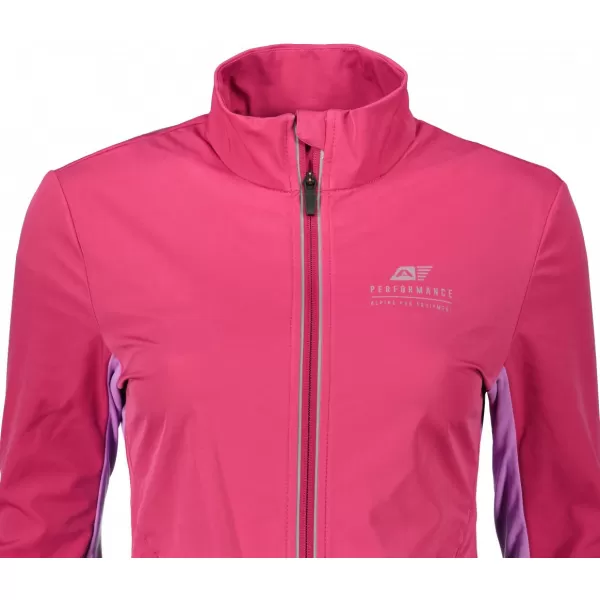  Dámská softshellová bunda ALPINE PRO TYCHA LJCY526 FUCHSIOVÁ 
