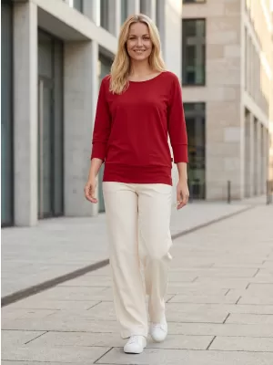 Dámské triko SAM 73 EKALE WT 875 ČERVENÁ