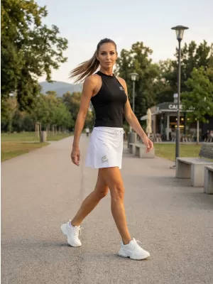 Dámské tílko ALTISPORT BYB/ALW056BY134 ČERNOBÍLÁ