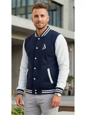 Pánská mikina ALTISPORT BYB/ALM002BB004 NÁMOŘNÍ MODRÁ