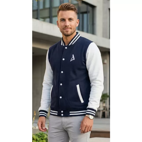  Pánská mikina ALTISPORT BYB/ALM002BB004 NÁMOŘNÍ MODRÁ 