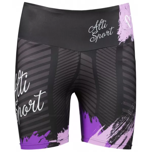 Dámské krátké legíny premium ALTISPORT SWE/ALW01S03 FIALOVÁ 