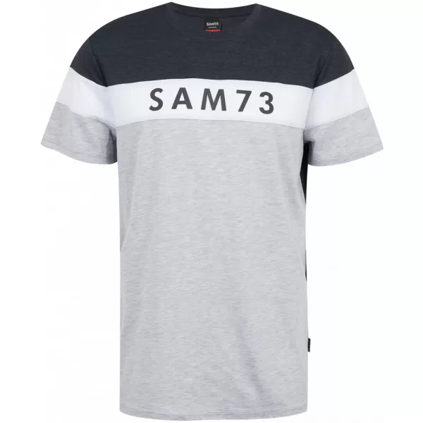  Pánské triko SAM 73 KAVIX MT 815 ŠEDÁ SVĚTLÁ 