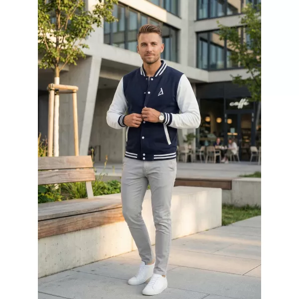  Pánská mikina ALTISPORT BYB/ALM002BB004 NÁMOŘNÍ MODRÁ 
