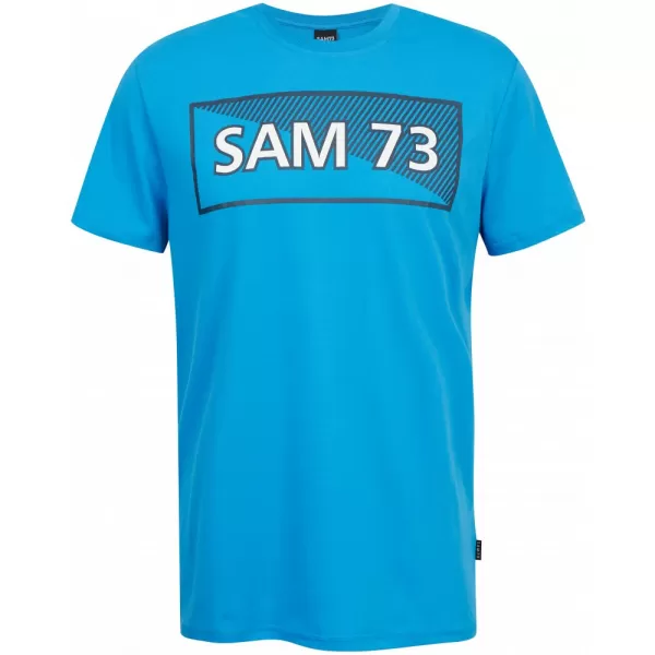  Pánské triko SAM 73 FENRI MT 814 JASNĚ MODRÁ 