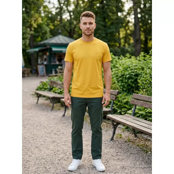  Pánské triko SAM 73 SEPOT MT 813 HOŘČIČNÁ ŽLUTÁ 