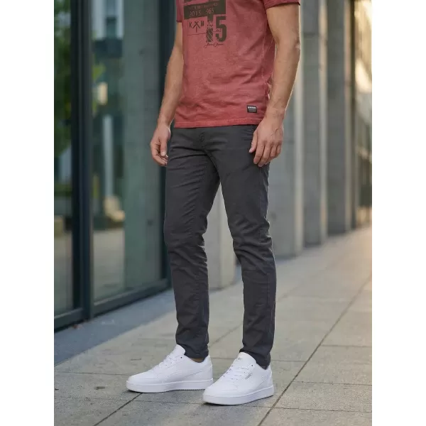  Pánské triko KIXMI OMER VÍNOVÁ 