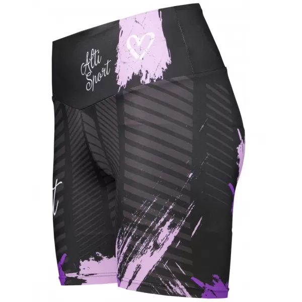  Dámské krátké legíny premium ALTISPORT SWE/ALW01S03 FIALOVÁ 