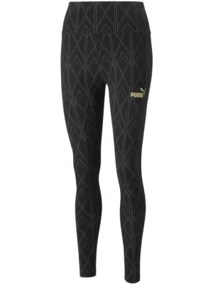 Dámské legíny PUMA POWER DECO GLAM TIGHTS 671759-01 BLACK