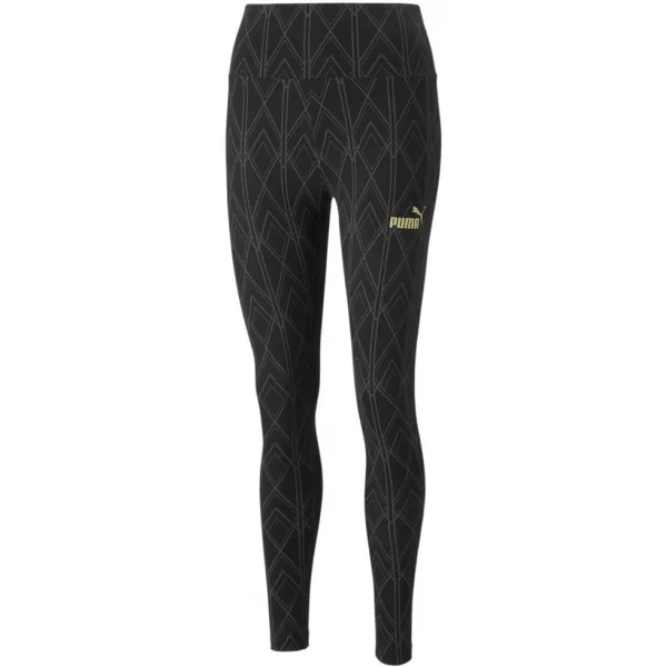  Dámské legíny PUMA POWER DECO GLAM TIGHTS 671759-01 BLACK 