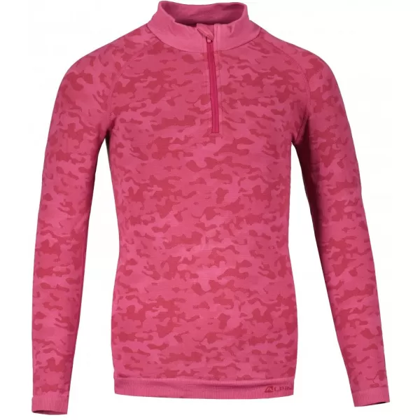  Dětské termoprádlo ALPINE PRO LUBINO KUNY036 FUCHSIOVÁ 