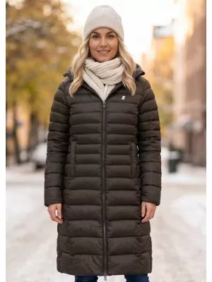 Dámský kabát SAM 73 KUMI WB 850 KHAKI