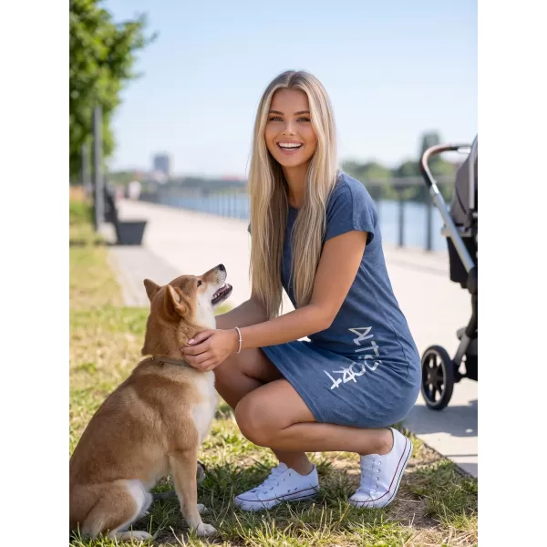  Dámské šaty ALTISPORT LYMA LSKX399 MODRÁ 