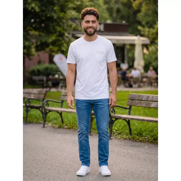  Pánské triko SAM 73 QUARIP MT 812 BÍLÁ 