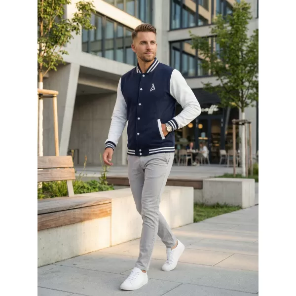  Pánská mikina ALTISPORT BYB/ALM002BB004 NÁMOŘNÍ MODRÁ 