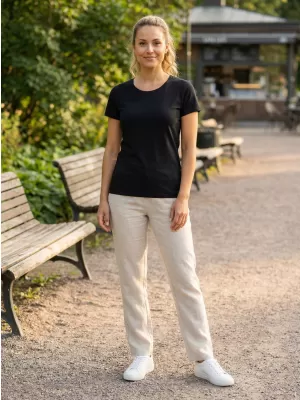 Dámské triko ALTISPORT PUSTA LTSY947 ČERNÁ