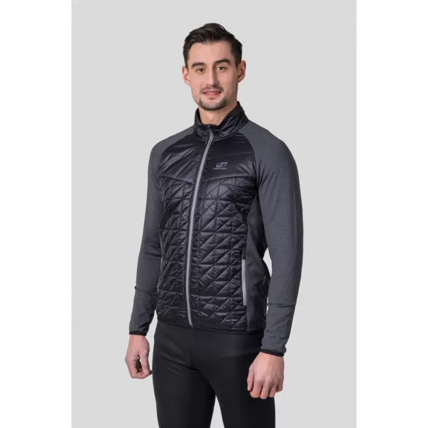  Pánská mikina HANNAH ENRYX ANTHRACITE/DARK GRAY MEL 