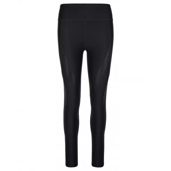  Dámské legíny KILPI GEARS-W SL0420KI ČERNÁ 