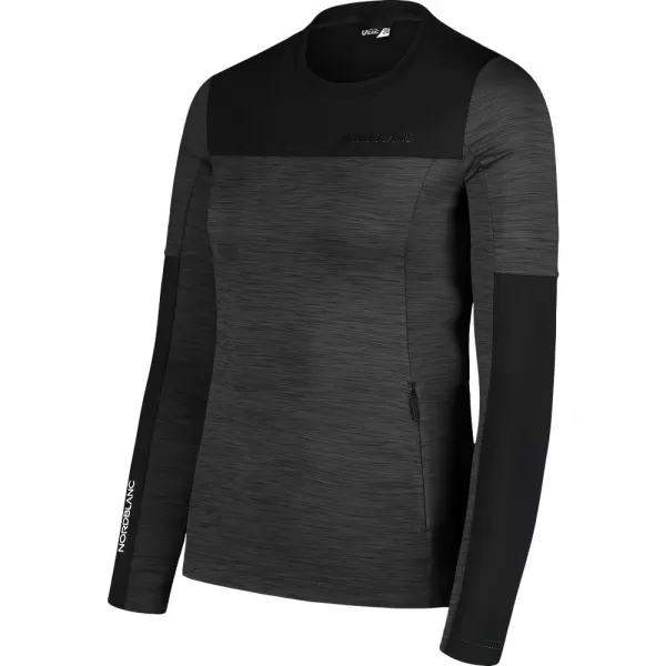  Dámské funkční triko NORDBLANC VIVACIOUS NBSFL7648 GREY MELANGE 