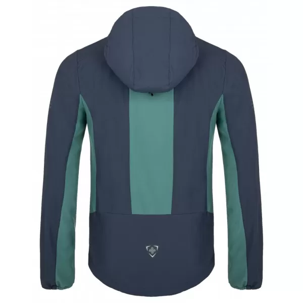  Pánská softshellová bunda KILPI BALANS-M SM0120KI TMAVĚ ZELENÁ 