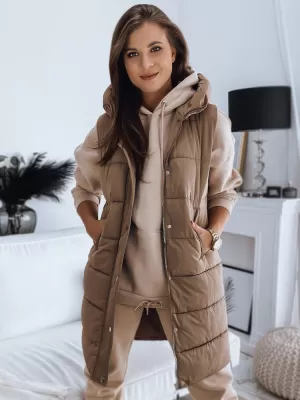Dámská vesta DSTREET KHAKI
