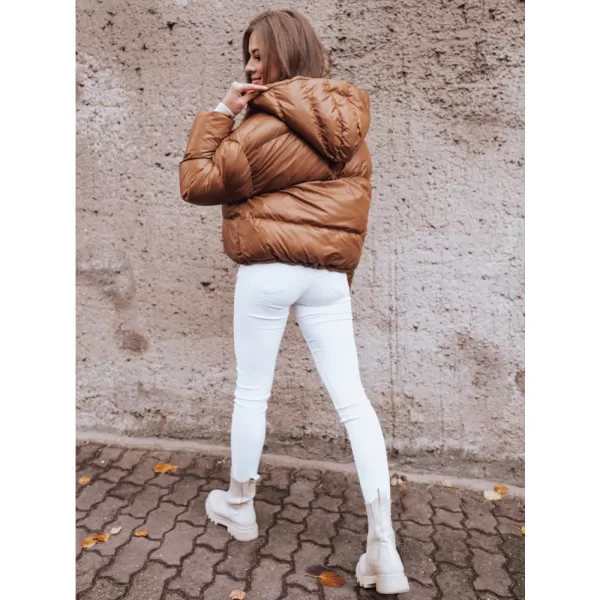  Dámská jarní bunda DSTREET HNĚDÁ 
