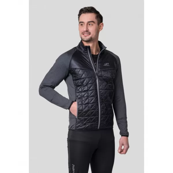  Pánská mikina HANNAH ENRYX ANTHRACITE/DARK GRAY MEL 