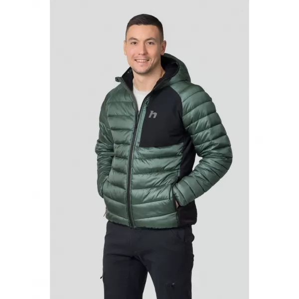  Pánská bunda HANNAH REVEL HOODY DARK FOREST/ANTHRACITE 