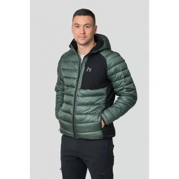  Pánská bunda HANNAH REVEL HOODY DARK FOREST/ANTHRACITE 