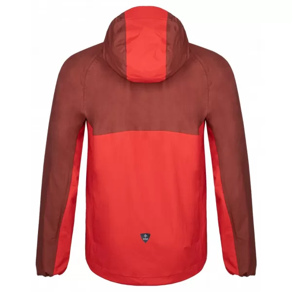  Pánská bunda KILPI HURRICANE-M SM0103KI ČERVENÁ 