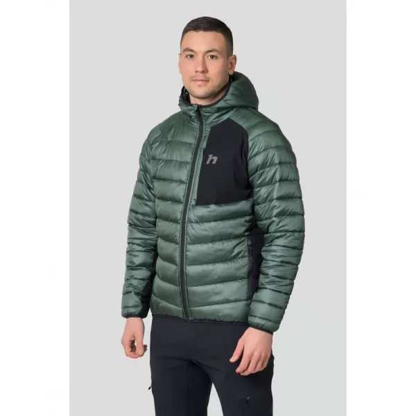  Pánská bunda HANNAH REVEL HOODY DARK FOREST/ANTHRACITE 