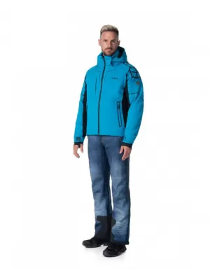 Pánské softshellové kalhoty KILPI JEANSO-M SM0408KI TMAVĚ MODRÁ