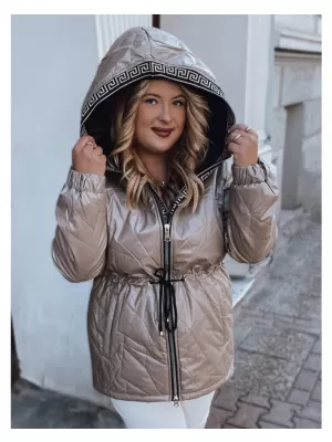 Dámský kabát DSTREET BÉŽOVÁ