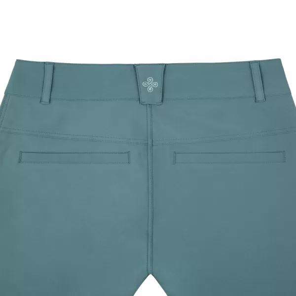  Dámské outdoor kalhoty KILPI LAGO-W SL0414KI TMAVĚ ZELENÁ 
