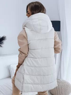 Dámská vesta DSTREET KRÉMOVÁ