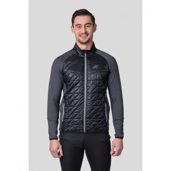  Pánská mikina HANNAH ENRYX ANTHRACITE/DARK GRAY MEL 