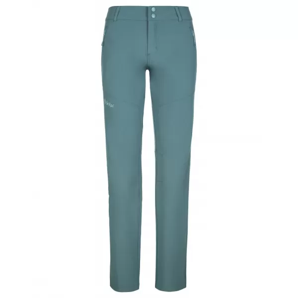  Dámské outdoor kalhoty KILPI LAGO-W SL0414KI TMAVĚ ZELENÁ 