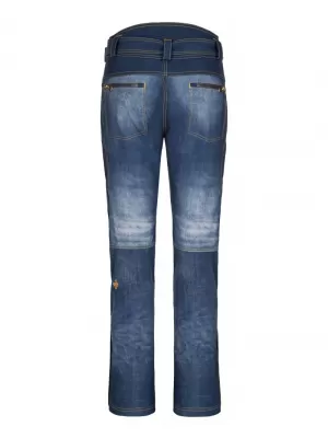 Dámské softshellové kalhoty KILPI JEANSO-W SL0409KI MODRÁ
