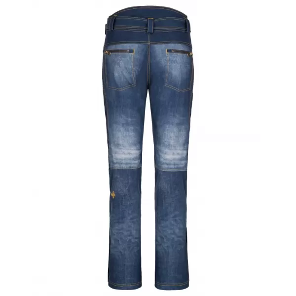  Dámské softshellové kalhoty KILPI JEANSO-W SL0409KI MODRÁ 