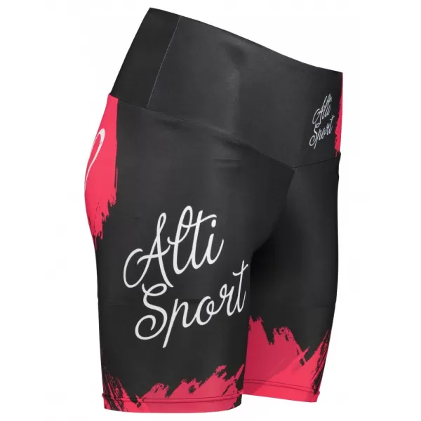  Dámské krátké legíny premium ALTISPORT SWE/ALW01bS03 ČERVENÁ 