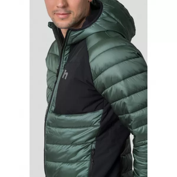  Pánská bunda HANNAH REVEL HOODY DARK FOREST/ANTHRACITE 