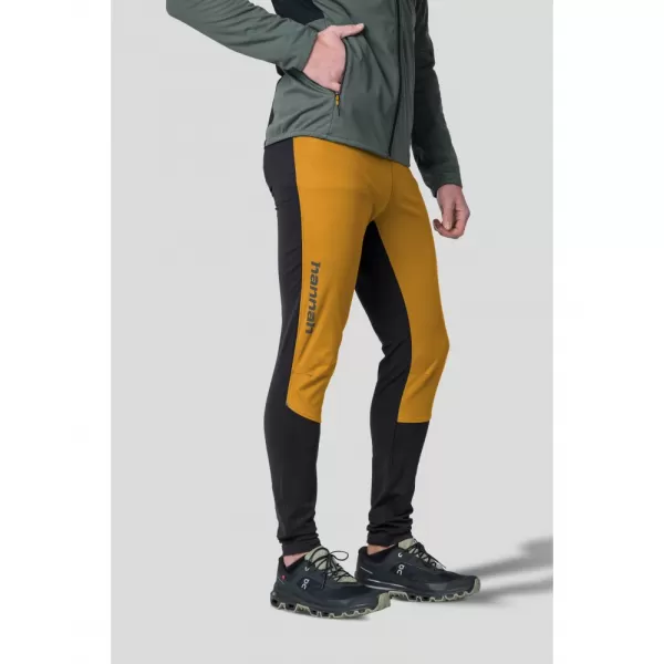  Pánské kalhoty HANNAH NORDIC PANTS GOLDEN YELLOW/ANTHRACITE 