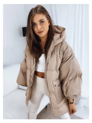 Dámská jarní bunda DSTREET BÉŽOVÁ
