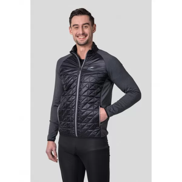  Pánská mikina HANNAH ENRYX ANTHRACITE/DARK GRAY MEL 