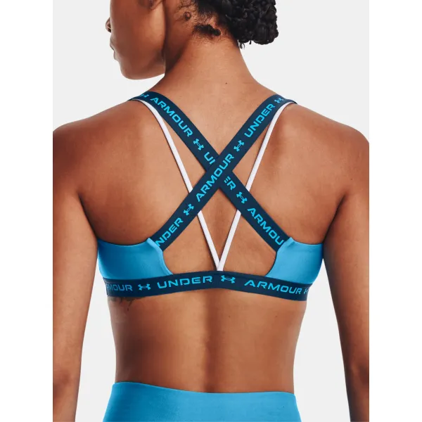  Dámská podprsenka UNDER ARMOUR UA CROSSBACK LOW 1361033-419 Modrá 