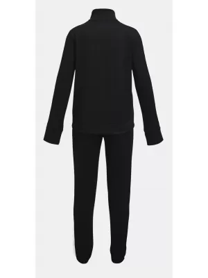 Dívčí souprava UNDER ARMOUR EM KNIT TRACK SUIT 1363380-002 Černá