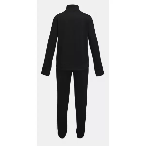  Dívčí souprava UNDER ARMOUR EM KNIT TRACK SUIT 1363380-002 Černá 