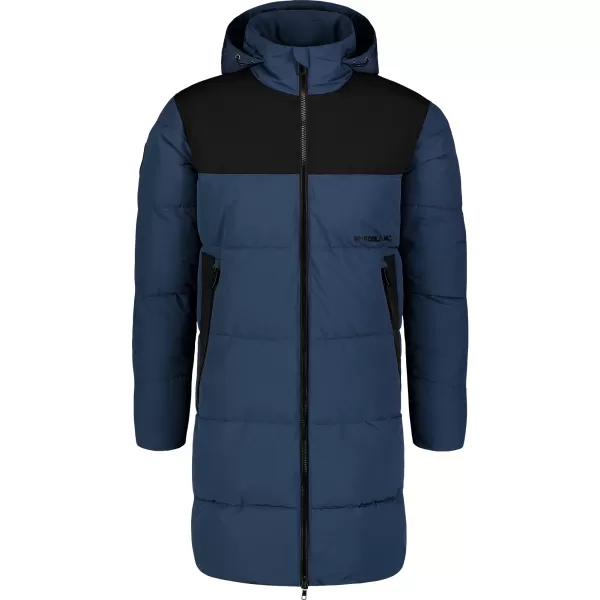  Pánský zimní kabát NORDBLANC TRENDSETTER NBWJM7708 MODRÁ/ŽLUTÁ 