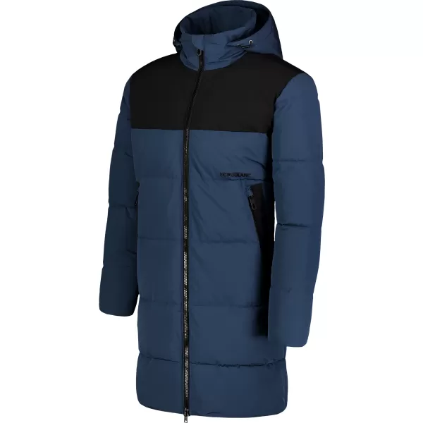  Pánský zimní kabát NORDBLANC TRENDSETTER NBWJM7708 MODRÁ/ŽLUTÁ 